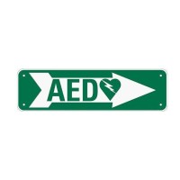 AED Right Sign